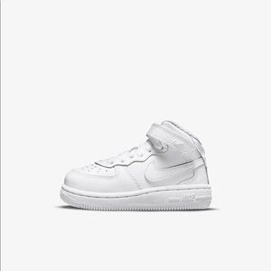 Nike Air Force 1 Mid - white - Size 4 Baby